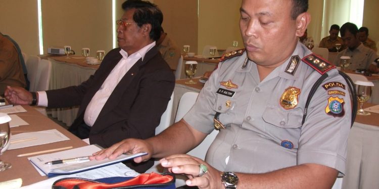 Kegiatan Diskusi dan Audensi Dengan Dan Lantamal di Sumut