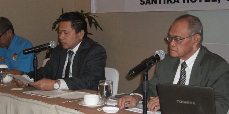 Kegiatan Diskusi dan Audensi Dengan Dan Lantamal di Sumut