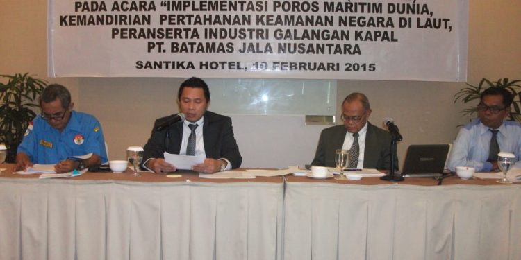 Kegiatan Diskusi dan Audensi Dengan Dan Lantamal di Sumut