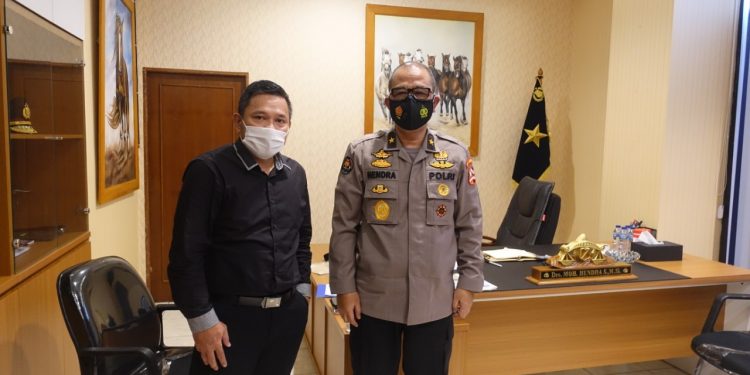 Audensi dengan Kepala Biro PID Humas Polri Brigjen Pol. Hendra Suratiyono pada November 2020