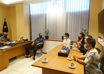 Audensi dengan Kepala Biro PID Humas Polri Brigjen Pol. Hendra Suratiyono pada November 2020