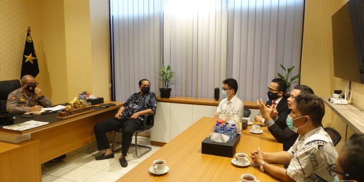 Audensi dengan Kepala Biro PID Humas Polri Brigjen Pol. Hendra Suratiyono pada November 2020